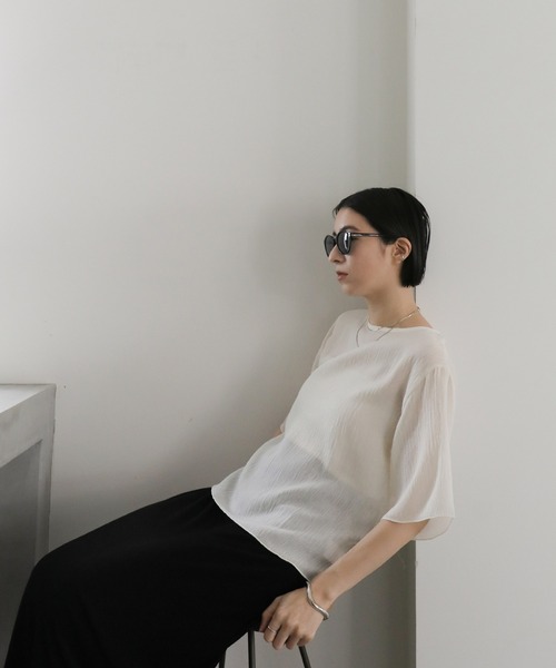 select MOCA(セレクトモカ)の「ボストンサングラス(サングラス・レディース・ライトグレー/ブラック・FREE)」の9枚目の写真