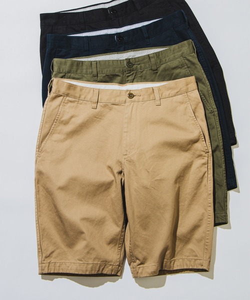BEAMS（ビームス）の「BEAMS / ベーシック チノショーツ 24SS（その他パンツ・メンズ・ベージュ/ネイビー/ブラック/オリーブ・S/M/L/XL）」の2枚目の写真