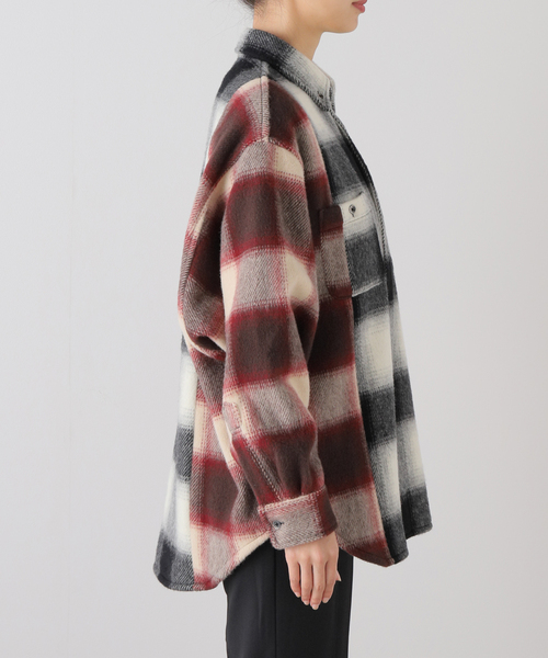 セール】【SON OF THE CHEESE/サノバチーズ】Crazy Check Shirt