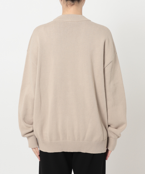 AP STUDIO（エーピーストゥディオ）の「【BRICKS&WOOD/ブリックス アンド ウッド】Script Logo Cardigan（ニット/セーター・レディース・ベージュ・FREE）」の19枚目の写真