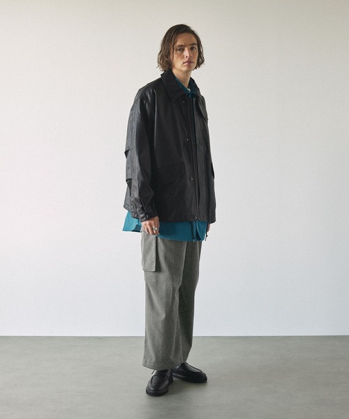 EMMA CLOTHES（エマクローズ）の「フラットソールUチップレースアップシューズ（ドレスシューズ・メンズ・ブラック系/ブラック・L/M/S）」の13枚目の写真