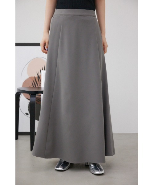 AZUL by moussy（アズールバイマウジー）の「マットサテンナロースカート（スカート・レディース・グレー/ダークベージュ・SMALL/MEDIUM）」の22枚目の写真