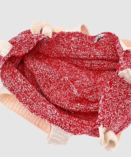 GANNI（ガニー）の「Cotton Crochet Frill Tote（トートバッグ・レディース・その他1・ONE SIZE）」の5枚目の写真