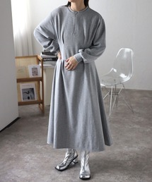 BEAMS GOLF ORANGE LABELハーフジップニットワンピース