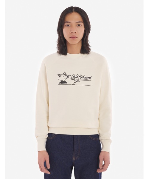 Maison Kitsune（メゾンキツネ）の「CAFE KITSUNE PLATE SWEATSHIRT 