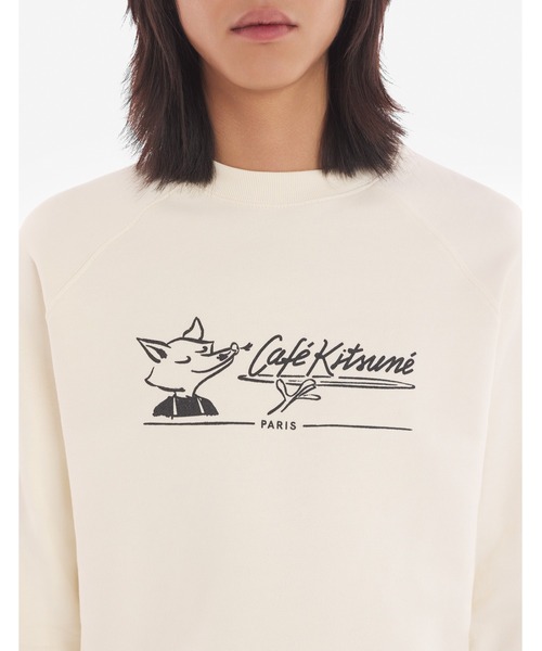 Maison Kitsune（メゾンキツネ）の「CAFE KITSUNE PLATE SWEATSHIRT