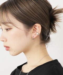 Laaina/ラアイナ】18K DIAMOND SQUARE ピアス （片耳）（ピアス