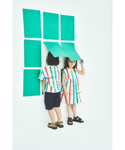 maarook（マルーク）の「ライトストレッチツイルタックショートパンツ（その他パンツ・キッズ・パープル/グリーン/ネイビー・160cm/140cm/150cm）」の11枚目の写真