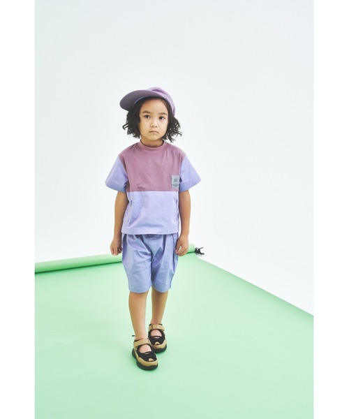 maarook（マルーク）の「ライトストレッチツイルタックショートパンツ（その他パンツ・キッズ・パープル/グリーン/ネイビー・160cm/140cm/150cm）」の13枚目の写真