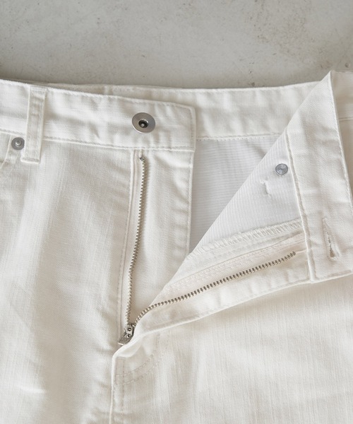 ROPE' PICNIC（ロペピクニック）の「【ウエスト革命デニム】ウエストシェイプカービーホワイトデニム（デニムパンツ・レディース・オフホワイト・40/36/38）」の15枚目の写真