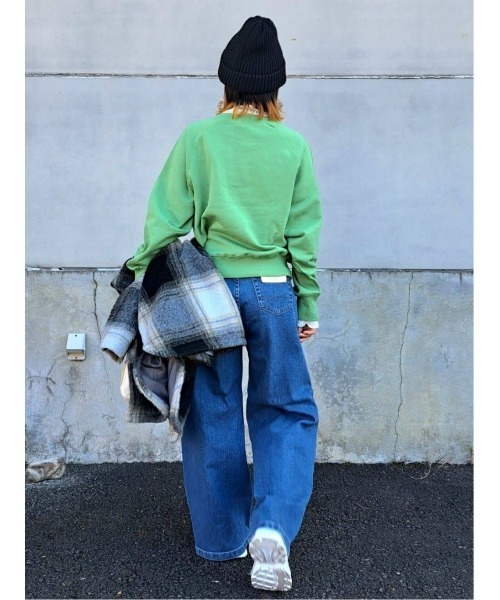 BACK NUMBER(バックナンバー)の「BACK NUMBER(バックナンバー)【レディース】ラグランスリーブコンパクトスウェット(スウェット・レディース・キナリ/グリーン・SMALL/MEDIUM/LARGE/XL)」の19枚目の写真