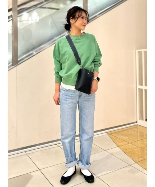 BACK NUMBER(バックナンバー)の「BACK NUMBER(バックナンバー)【レディース】ラグランスリーブコンパクトスウェット(スウェット・レディース・キナリ/グリーン・SMALL/MEDIUM/LARGE/XL)」の20枚目の写真