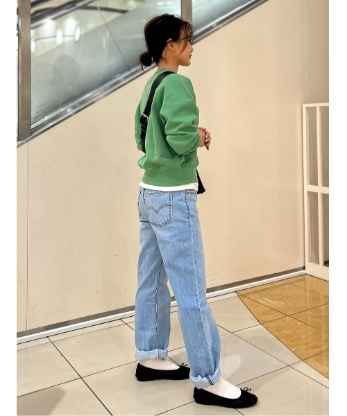 BACK NUMBER(バックナンバー)の「BACK NUMBER(バックナンバー)【レディース】ラグランスリーブコンパクトスウェット(スウェット・レディース・キナリ/グリーン・SMALL/MEDIUM/LARGE/XL)」の21枚目の写真