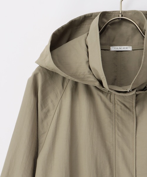 Honeys（ハニーズ）の「撥水加工ハーフ丈ブルゾン（ブルゾン・レディース・カーキ/ブラック/ベージュ/アイボリー・LL/L/M/S）」の21枚目の写真