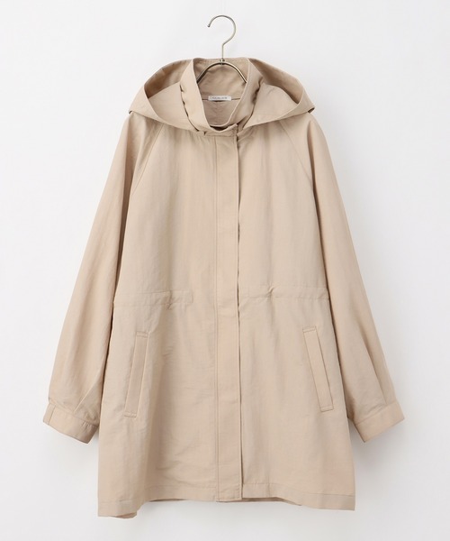 Honeys（ハニーズ）の「撥水加工ハーフ丈ブルゾン（ブルゾン・レディース・カーキ/ブラック/ベージュ/アイボリー・LL/L/M/S）」の22枚目の写真