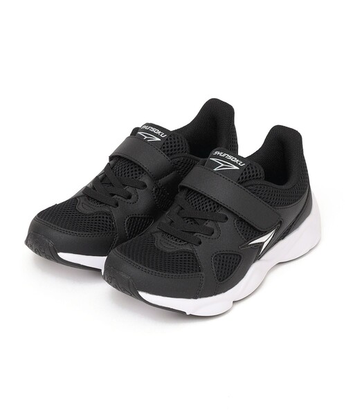 SHIPS(シップス)の「【WEB限定】瞬足:SL BY SYUNSOKU 瞬足SL SOLE(スニーカー・キッズ・ブラック/ネイビー・17/18/19/20/21/22/23)」の2枚目の写真