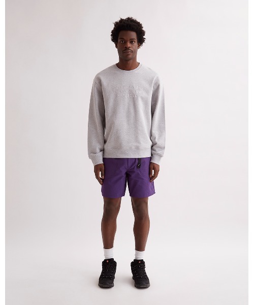 Saturdays NYC(サタデーズ ニューヨークシティ )の「Bowery International Crew(スウェット・メンズ・ブラック/グレー・L/M/S/XL/X-SMALL)」の8枚目の写真
