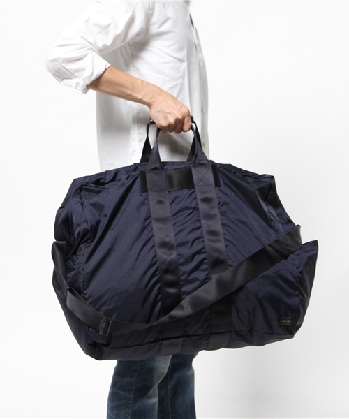 限定品『PORTER✖MONOCLE』ボストンバッグ　付属品あり PORTER（ポーター）の「MONOCLE×PORTER / パッカブル ボストン