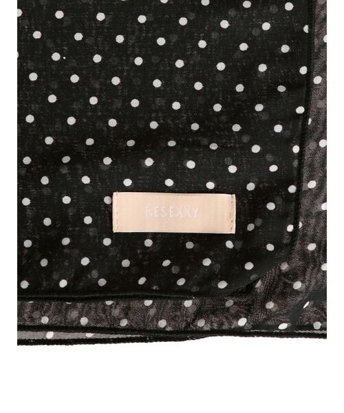 RESEXXY（リゼクシー）の「シアードットスカーフ（バンダナ/スカーフ・レディース・ホワイト/ブルー/ブラック・FREE）」の20枚目の写真