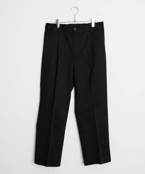 WEGO（ウィゴー）の「WEGO/タックツイルトラウザー（チノパンツ・メンズ・ベージュ/ダークグレー/ブラック・MEDIUM/LARGE）」の13枚目の写真
