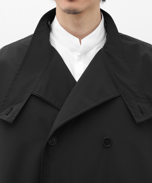 Gabriela Coll Garments(ガブリエラコールガーメンツ)の「【GABRIELA COLL GARMENTS / ガブリエラ コール ガーメンツ】OVERSIZE COAT Loro(その他アウター・メンズ・ブラック・3)」の5枚目の写真