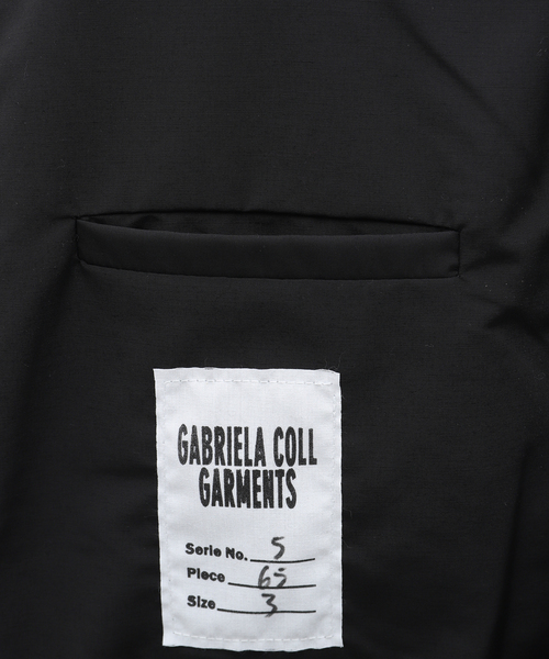 Gabriela Coll Garments(ガブリエラコールガーメンツ)の「【GABRIELA COLL GARMENTS / ガブリエラ コール ガーメンツ】OVERSIZE COAT Loro(その他アウター・メンズ・ブラック・3)」の15枚目の写真