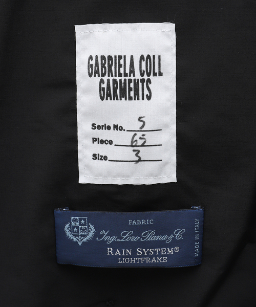 Gabriela Coll Garments(ガブリエラコールガーメンツ)の「【GABRIELA COLL GARMENTS / ガブリエラ コール ガーメンツ】OVERSIZE COAT Loro(その他アウター・メンズ・ブラック・3)」の16枚目の写真