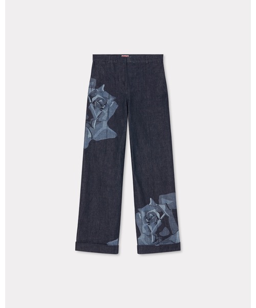 KENZO（ケンゾー）の「'KENZO Rose' テーラード デニム パンツ