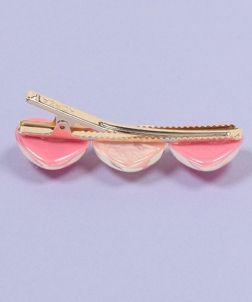 by LOVEiT（バイラビット）の「ハートクリップ（バレッタ/ヘアクリップ・キッズ・ピンク/グリーン・FREE）」の4枚目の写真