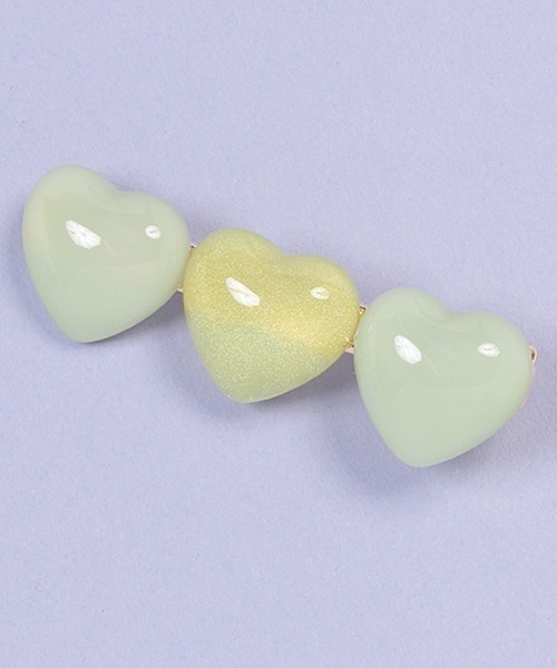 by LOVEiT（バイラビット）の「ハートクリップ（バレッタ/ヘアクリップ・キッズ・ピンク/グリーン・FREE）」の9枚目の写真