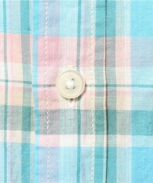 OUTLET（アウトレット）の「【CIAOPANIC TYPY】綿麻マドラスチェックシャツ（シャツ/ブラウス・メンズ・オレンジ/ピンク・MEDIUM/LARGE）」の10枚目の写真