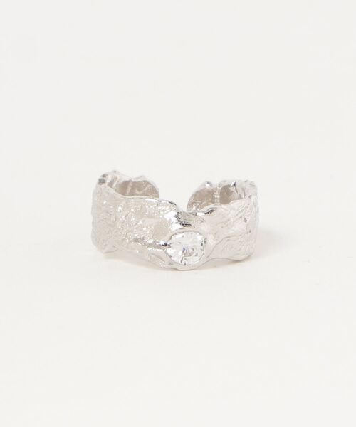 LOVE POMME POMME(ラブポムポム)の「'Coing' Uneven Design Bijou Ring(リング・レディース・シルバー/ゴールド・FREE)」の2枚目の写真