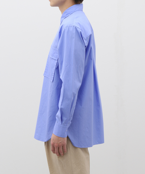 EDIFICE（エディフィス）の「【:colon / コロン】CSH-4 CTN Broad W-Pocket SH（シャツ/ブラウス・メンズ・サックスブルー/ベージュ系その他・1/3）」の14枚目の写真