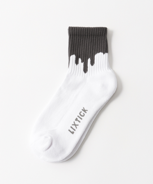 JOINT WORKS（ジョイントワークス）の「【LIXTICK/リックスティック】DRIP SOCKS 3PACK 5TH（ソックス/靴下・メンズ・ホワイト・FREE）」の7枚目の写真