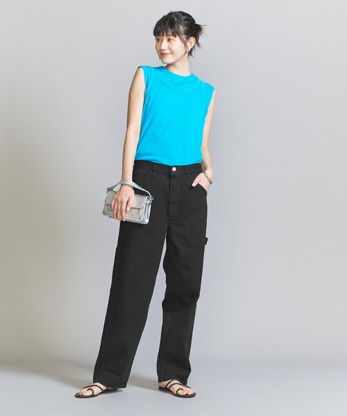 SMITH'S AMERICAN（スミスアメリカン）の「【別注】＜SMITH'S AMERICAN＞ペインターパンツ（チノパンツ・レディース・ベージュ/ブラック・S/M）」の10枚目の写真