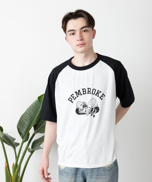 ROOPTOKYO(ループトウキョウ)の「TC杢天竺 プリントラグランT ルーズシルエット(Tシャツ/カットソー・メンズ・ホワイト系/ブラック系/グレー系・M/L/XL)」の12枚目の写真