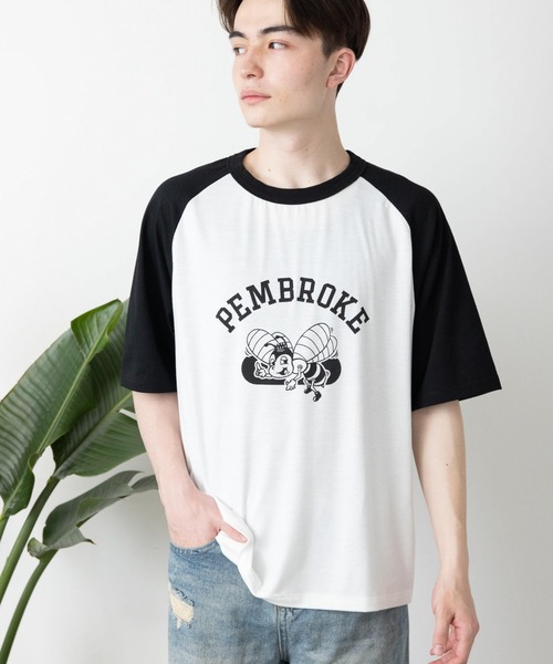 ROOPTOKYO(ループトウキョウ)の「TC杢天竺 プリントラグランT ルーズシルエット(Tシャツ/カットソー・メンズ・ホワイト系/ブラック系/グレー系・M/L/XL)」の18枚目の写真