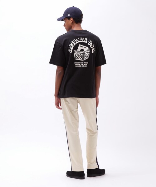 AVIREX(アヴィレックス)の「《直営店限定》DIGGIN ON YOU T-SHIRT / ディギン オン ユー Tシャツ / AVIREX / アヴィレックス(Tシャツ/カットソー・メンズ・パープル/ホワイト/ブラック・MEDIUM/LARGE/X-LARGE/XX-LARGE)」の17枚目の写真