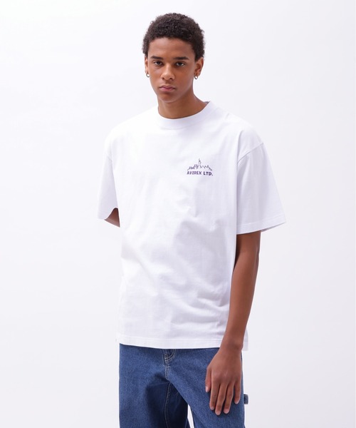 AVIREX(アヴィレックス)の「《直営店限定》DIGGIN ON YOU T-SHIRT / ディギン オン ユー Tシャツ / AVIREX / アヴィレックス(Tシャツ/カットソー・メンズ・パープル/ホワイト/ブラック・MEDIUM/LARGE/X-LARGE/XX-LARGE)」の5枚目の写真