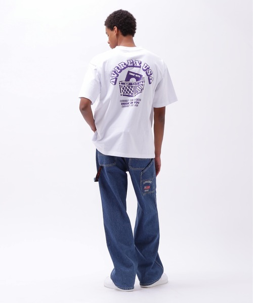 AVIREX(アヴィレックス)の「《直営店限定》DIGGIN ON YOU T-SHIRT / ディギン オン ユー Tシャツ / AVIREX / アヴィレックス(Tシャツ/カットソー・メンズ・パープル/ホワイト/ブラック・MEDIUM/LARGE/X-LARGE/XX-LARGE)」の6枚目の写真