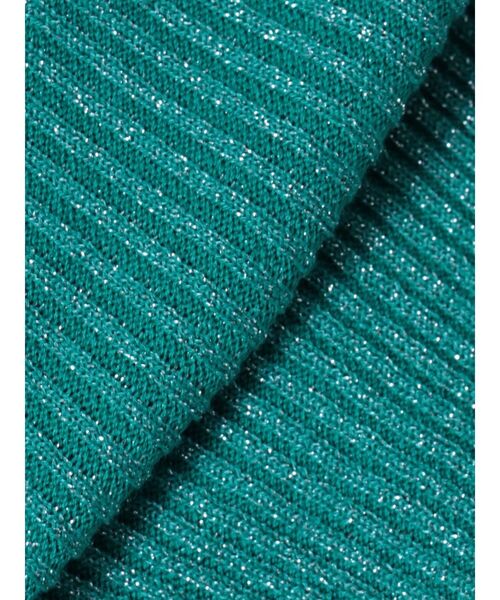 EVRIS(エヴリス)の「アームカッティングラメニット(ニット/セーター・レディース・グリーン/ピンク/ホワイト/ブラック・FREE)」の20枚目の写真