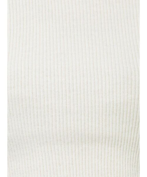 EVRIS(エヴリス)の「アームカッティングラメニット(ニット/セーター・レディース・グリーン/ピンク/ホワイト/ブラック・FREE)」の22枚目の写真