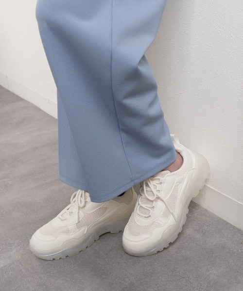 Fabby fabby（ファビィーファビィー）の「クリアソールスニーカー（スニーカー・レディース・ホワイト/ブラック・MEDIUM/SMALL/LARGE）」の21枚目の写真