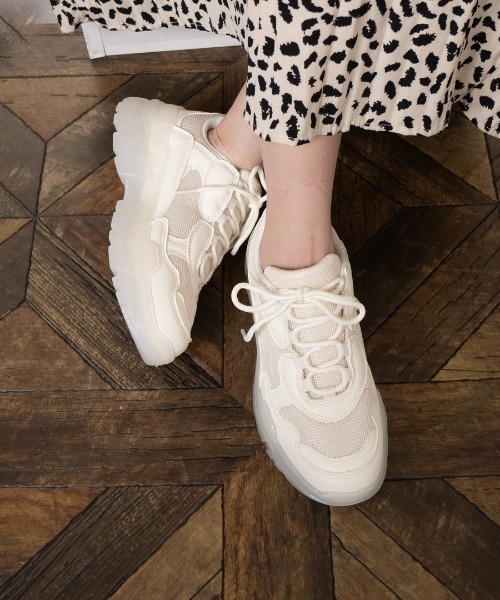 セール】クリアソールスニーカー（スニーカー）｜Fabby fabby（ファ