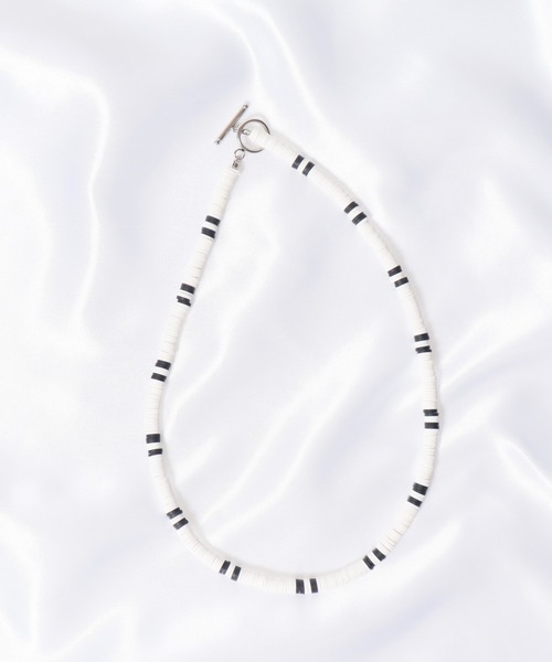ALWAYS GOOD TIME（オルウェイズグッドタイム）の「セラミックビーズネックレス/モノトーン（ユニセックス）（ネックレス・メンズ・A/B・FREE）」の16枚目の写真