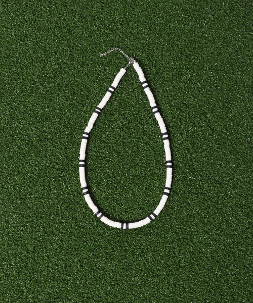 ALWAYS GOOD TIME（オルウェイズグッドタイム）の「セラミックビーズネックレス/モノトーン（ユニセックス）（ネックレス・メンズ・A/B・FREE）」の21枚目の写真