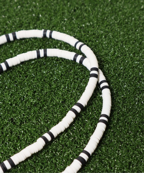 ALWAYS GOOD TIME（オルウェイズグッドタイム）の「セラミックビーズネックレス/モノトーン（ユニセックス）（ネックレス・メンズ・A/B・FREE）」の19枚目の写真