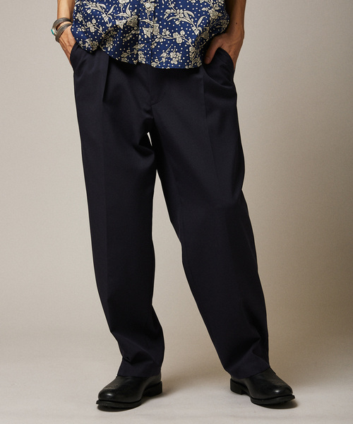 JOURNAL STANDARD（ジャーナルスタンダード）の「”吸水速乾 / 接触冷感” ドライ P/TRO タックイントラウザース（スラックス・メンズ・ブラック/ライトグレー/ベージュ系その他/ネイビー・SMALL/MEDIUM/LARGE）」の19枚目の写真