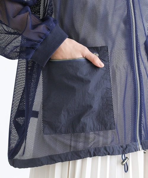 n'OrLABEL（ノアールレーベル）の「【廃盤】『メッシュブルゾン』（カーディガン/ボレロ・レディース・ブラック/ダークブルー・FREE）」の19枚目の写真
