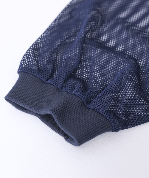 n'OrLABEL（ノアールレーベル）の「【廃盤】『メッシュブルゾン』（カーディガン/ボレロ・レディース・ブラック/ダークブルー・FREE）」の9枚目の写真